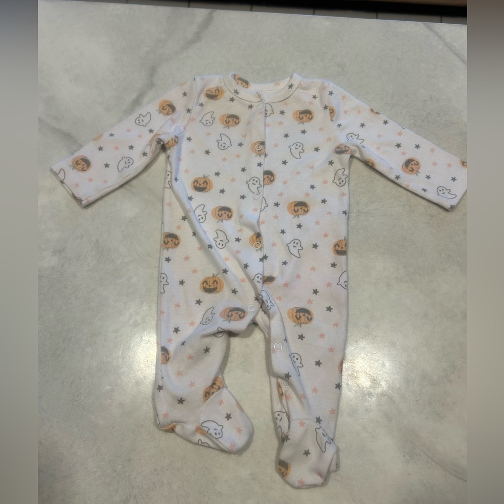 Lila & Jack Halloween Footies